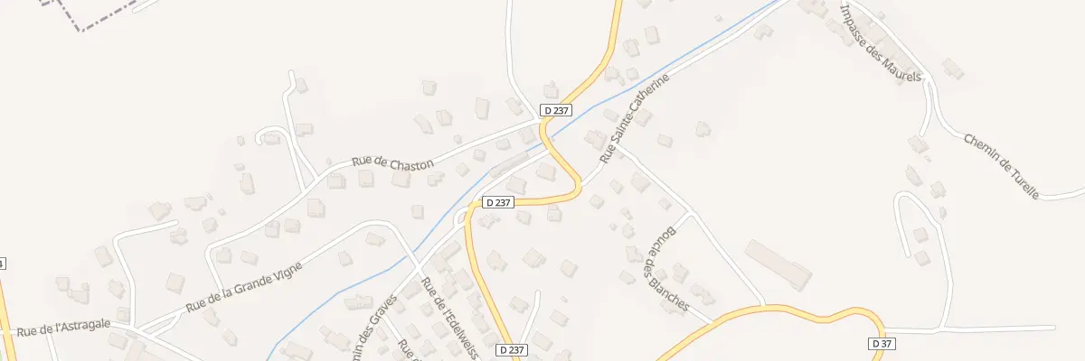 Plan du 309 Rte du Cros à Eygliers