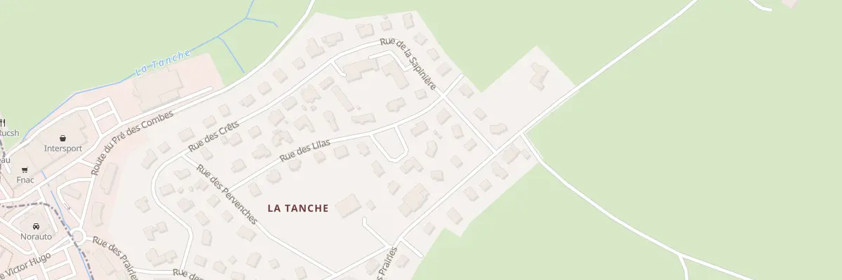 Plan du 20 Rue des Lilas aux Fins