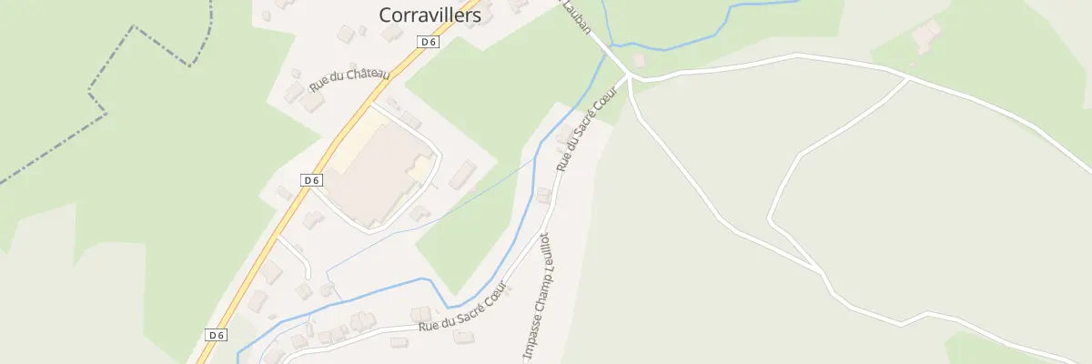 Plan du 4 Rue du Sacré Coeur à Corravillers