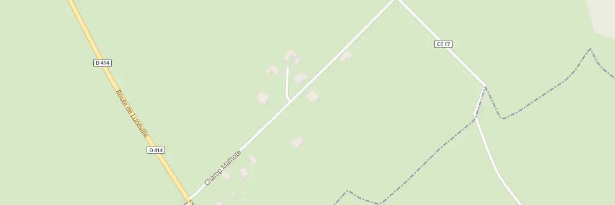Plan du 8 La Rappe à Roville-aux-Chênes