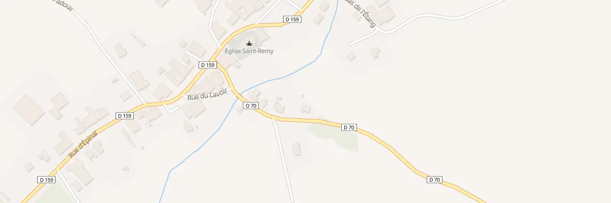 Plan du 159 Rte de Pierrepont à Destord
