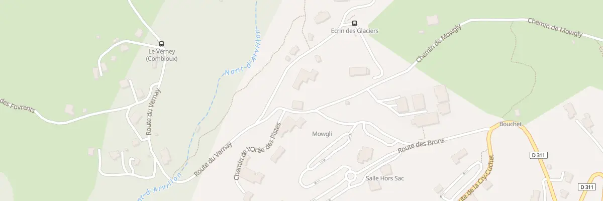 Plan du 117 Che de l’Oree des Pistes à Combloux