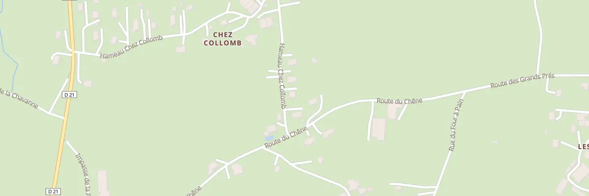 Plan du 529 Hameau chez Collomb à Saint-Paul-en-Chablais