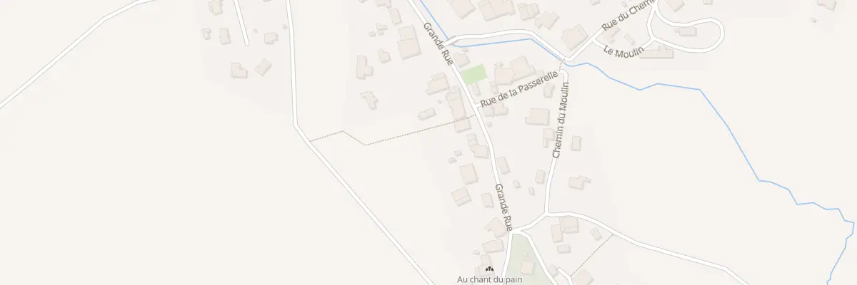 Plan du 4181 Gr Grande Rue à Gugnécourt