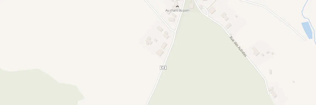 Plan du 1 Lot Clos sous les Champs à Gugnécourt