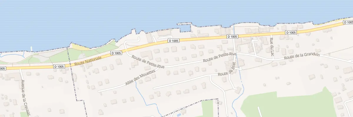 Plan du 272 Rte de petite Rive à Maxilly-sur-Léman