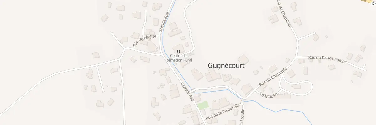 Plan du 287 Gr Grande Rue à Gugnécourt