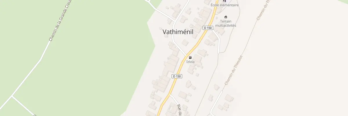 Plan du 30 Grande Rue à Vathiménil