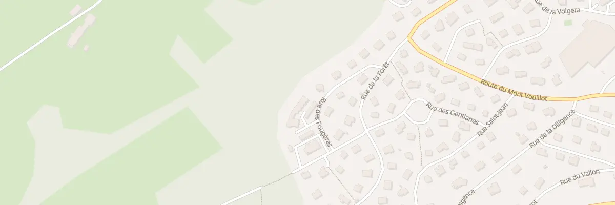 Plan du 10 Rue des Fougeres aux Fins