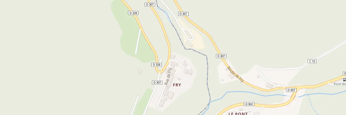 Plan du 1 Rue de fry à Taninges