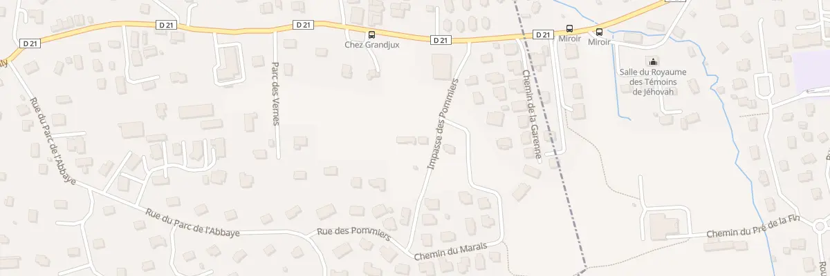 Plan du 106 Imp des Pommiers à Neuvecelle