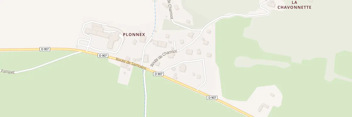 Plan du 56 Rte de Charmot à Taninges