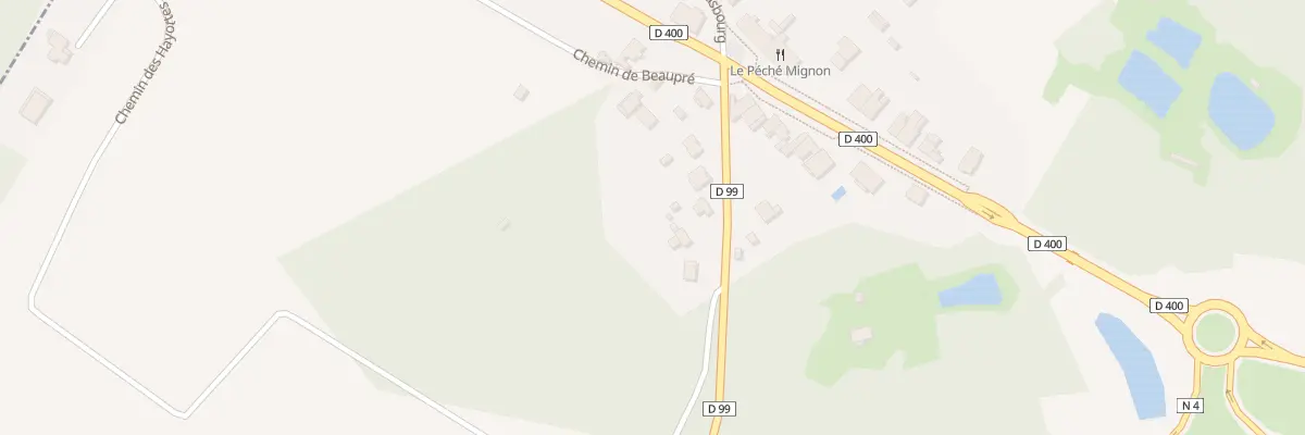 Plan du 3 Rte de St Clement à Thiébauménil