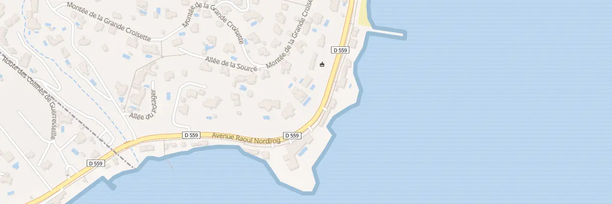 Plan du 22 Av Raoul Nordling à Sainte-Maxime