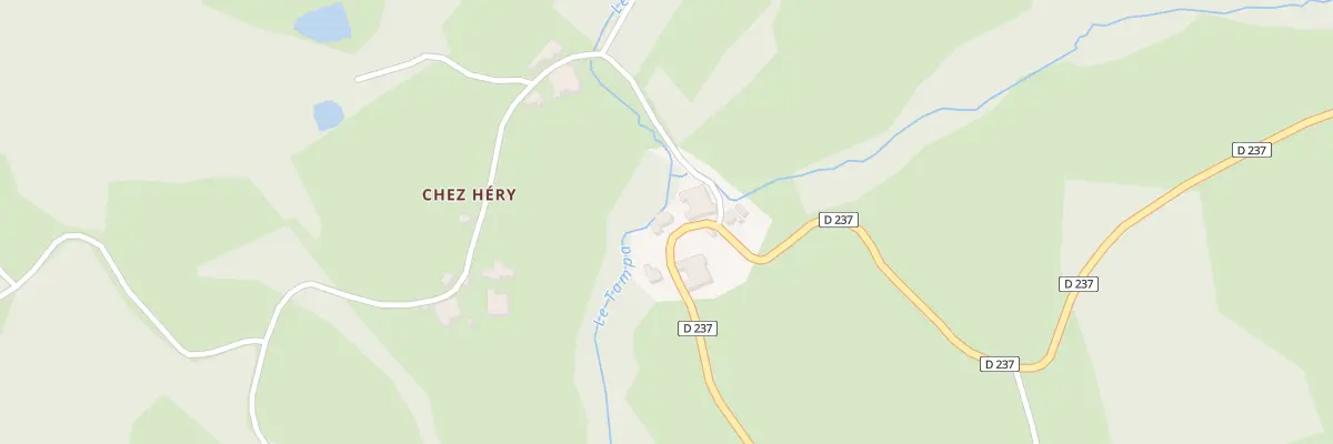 Plan du 5001 Les Euillerins à La Rosière
