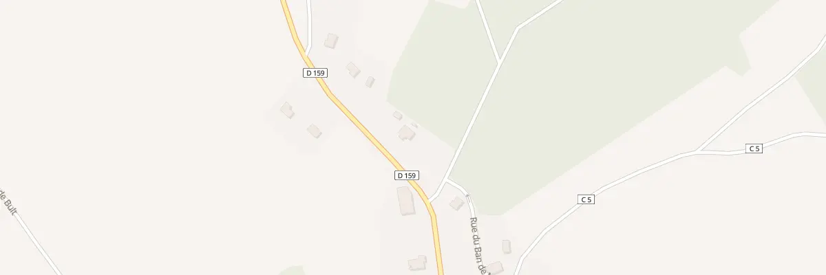 Plan du 814 Rue de Rambervillers à Destord