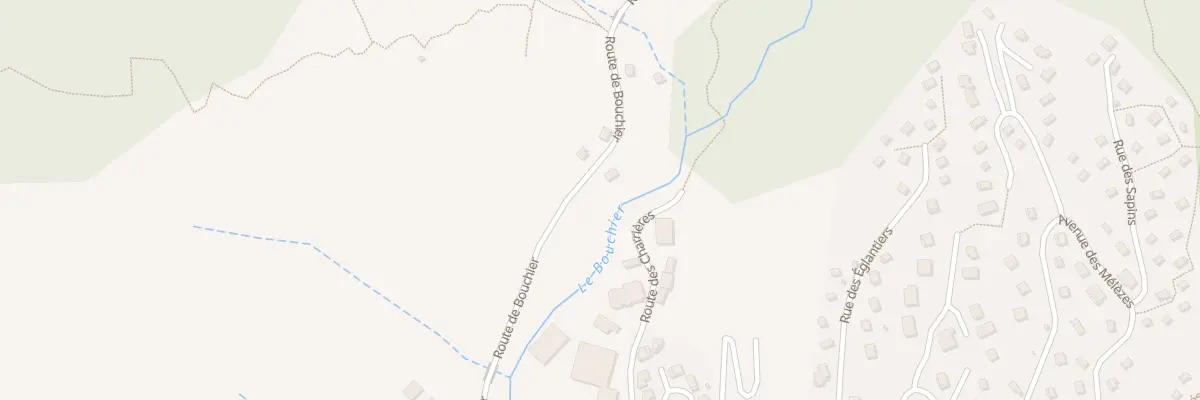 Plan du 292 Rte de Bouchier à Allos