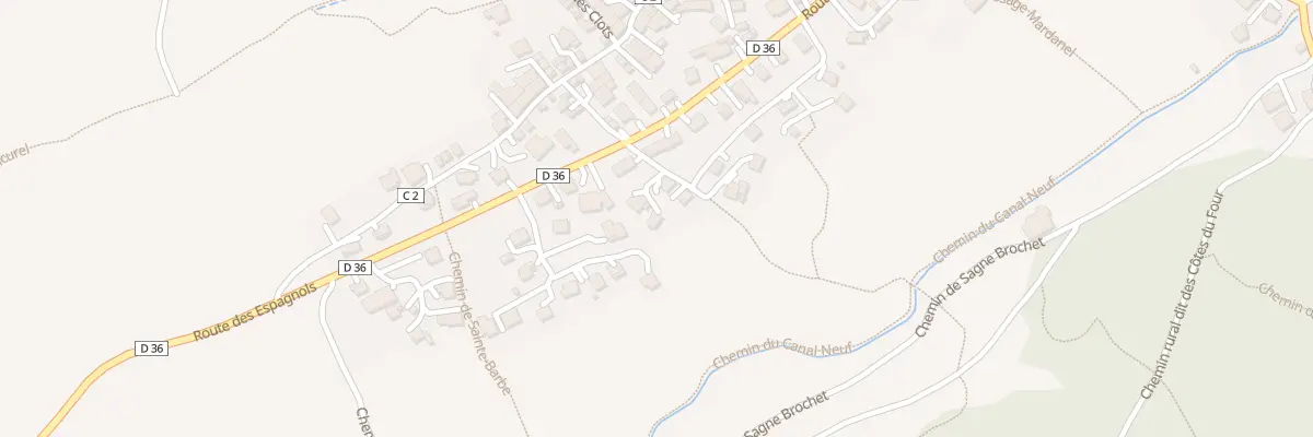 Plan du 8 Imp Clot du Sape à Villar-Saint-Pancrace