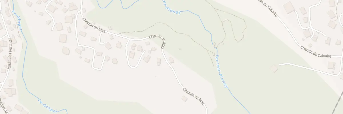 Plan du 663 Che du Maz à Megève