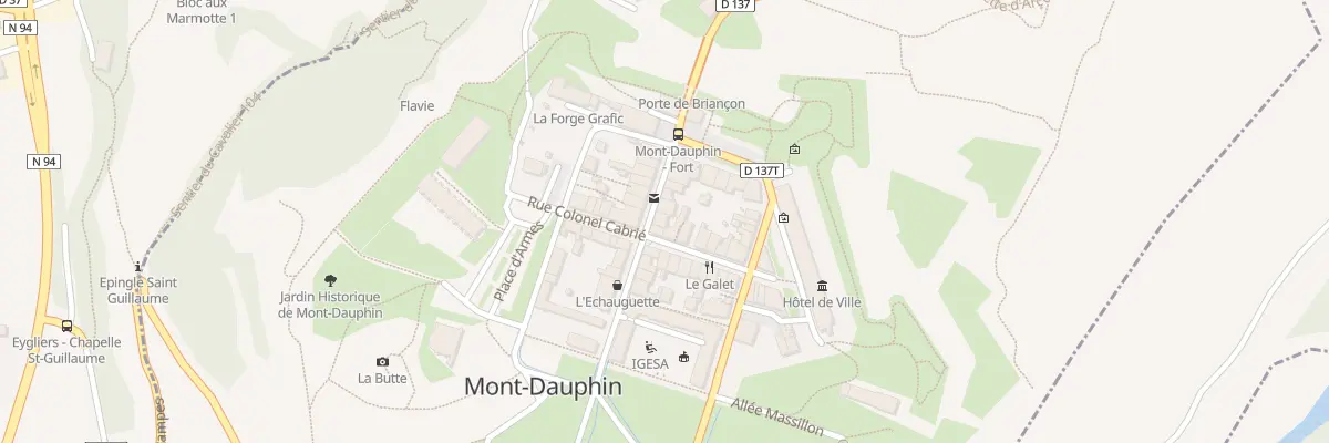 Plan du 5208 Rue Catinat à Mont-Dauphin