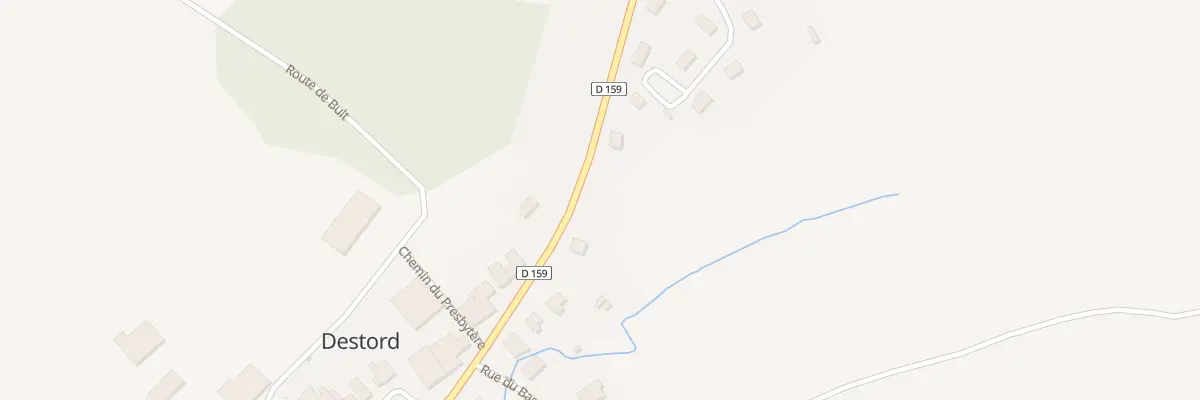 Plan du 370 Rue de Rambervillers à Destord