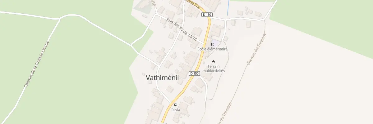 Plan du 17B Grande Rue à Vathiménil