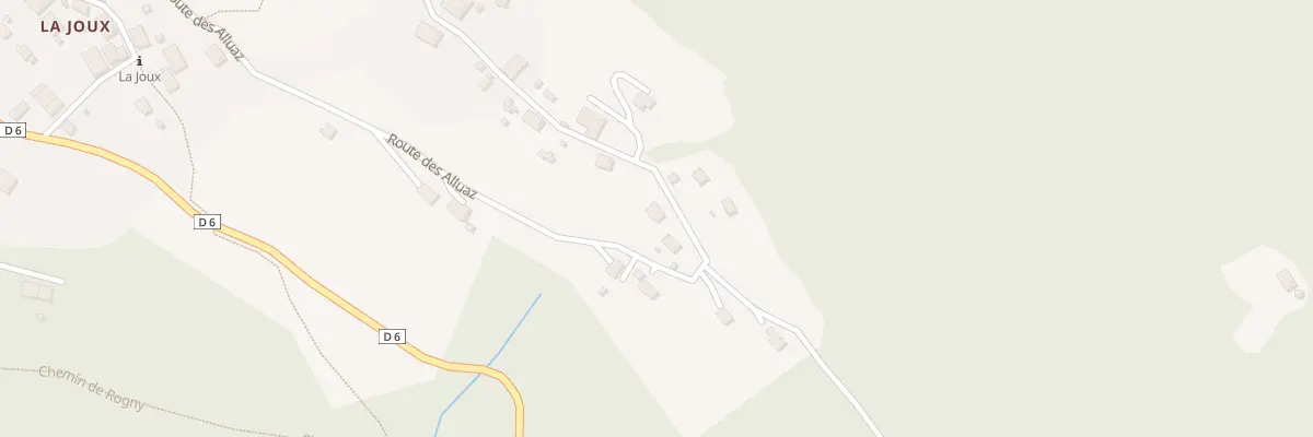 Plan du 735 Rte des Alluaz à Saint-Sigismond