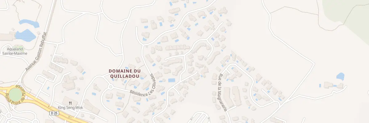 Plan du 9504 La Beaumette à Sainte-Maxime