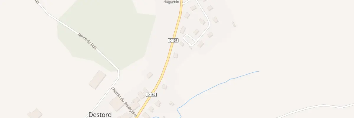 Plan du 422 Rue de Rambervillers à Destord