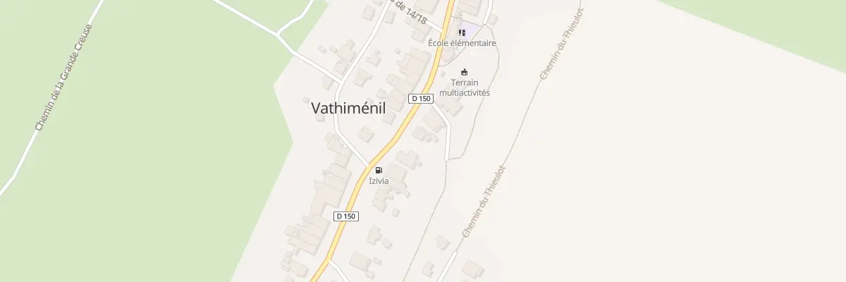 Plan du 24 Grande Rue à Vathiménil