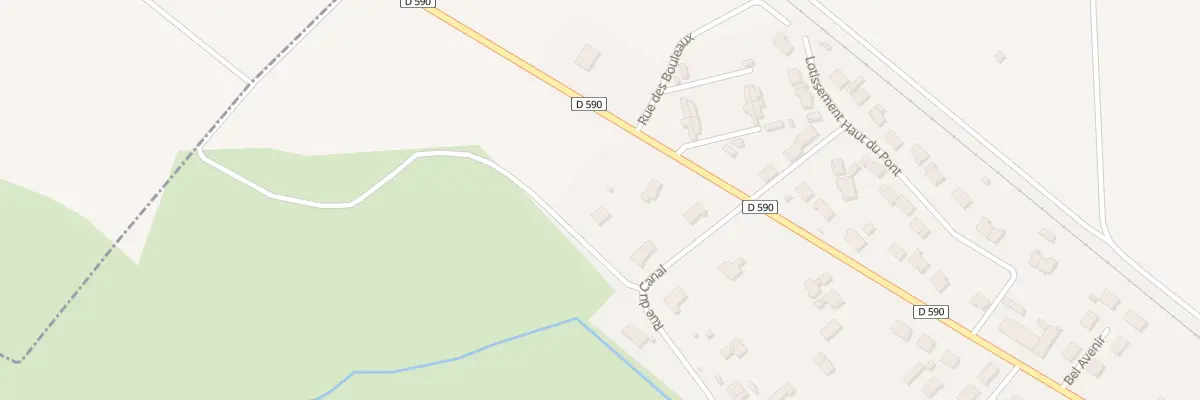 Plan du 2 Rue Haut du Port à Chenevières