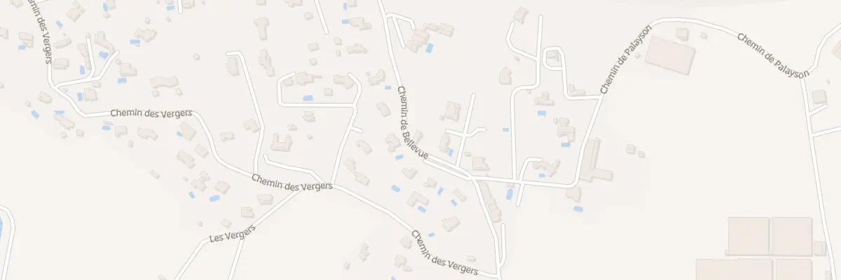 Plan du 400 Che de Bellevue à Roquebrune-sur-Argens