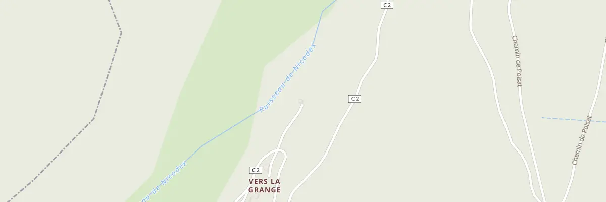 Plan du 2271 Rte de Nicodex à La Baume