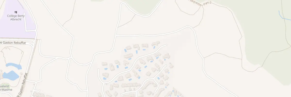 Plan du 10A Res les Pins Dorés à Sainte-Maxime