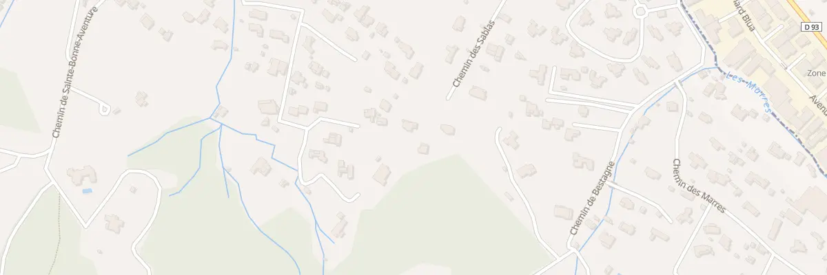 Plan du 491 Che des Bruno à Gassin