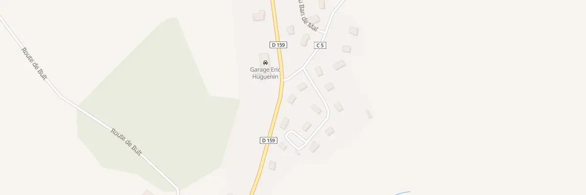 Plan du 546 Rue de Rambervillers à Destord