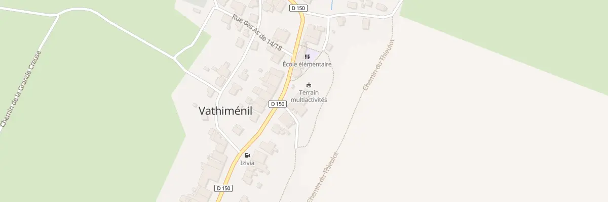 Plan du 18B Grande Rue à Vathiménil