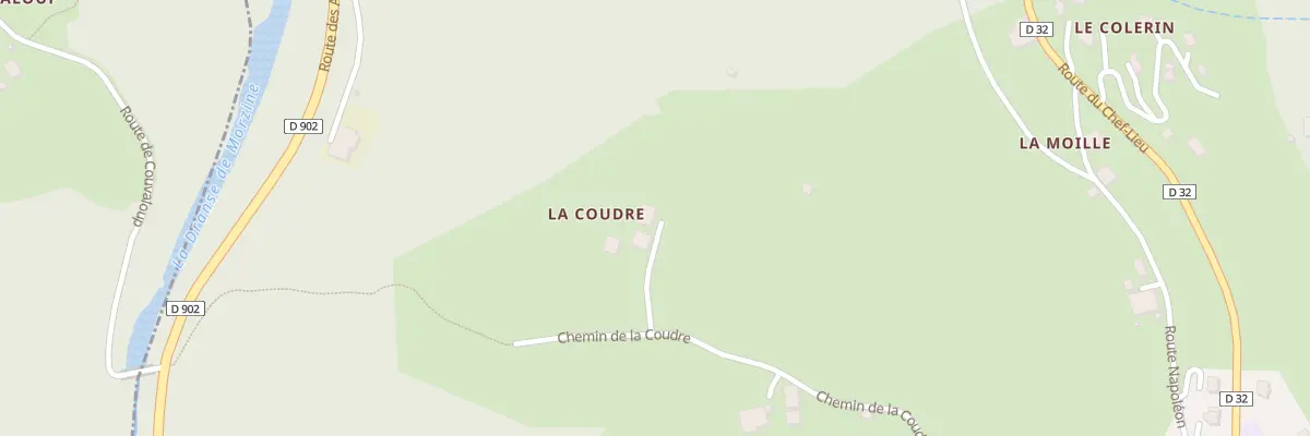 Plan du 560 Che de la Coudre au Biot
