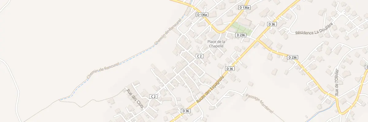 Plan du 10 Rue Principale du Bourg à Villar-Saint-Pancrace