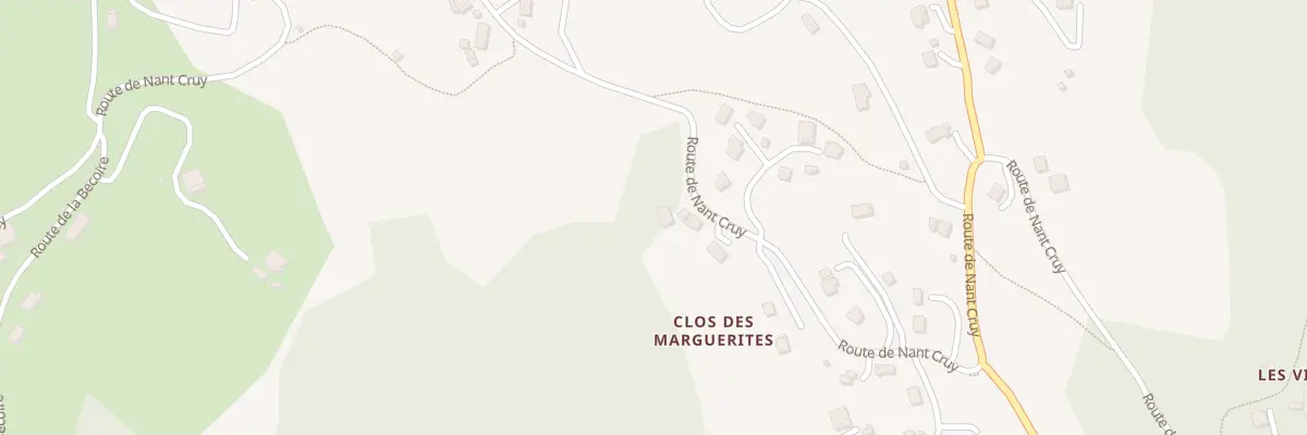 Plan du 1367 Rte de Nant Cruy à Sallanches