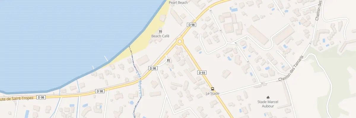 Plan du 93 Av Général Leclerc à Saint-Tropez