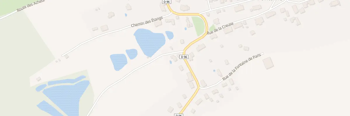 Plan du 2 Rte des Champs de la Bèche à Frédéric-Fontaine
