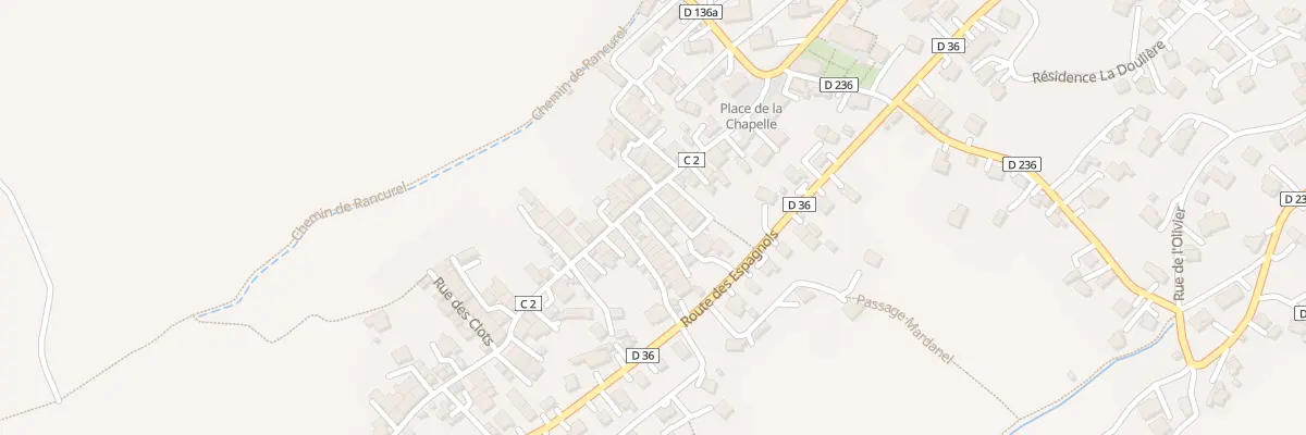 Plan du 5244 Le Chef Lieu à Villar-Saint-Pancrace