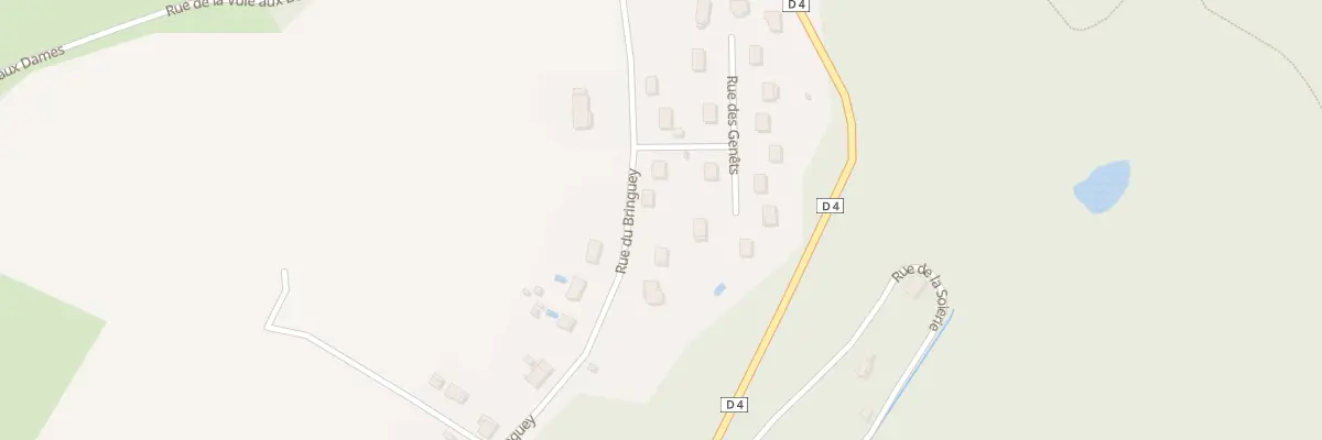 Plan du 10 Rue du Bringuey à Clairegoutte