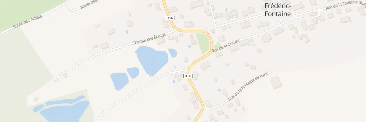 Plan du 2B Rte des Champs de la Bèche à Frédéric-Fontaine