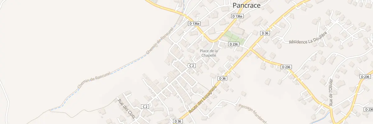 Plan du 5213 Le Chef Lieu à Villar-Saint-Pancrace