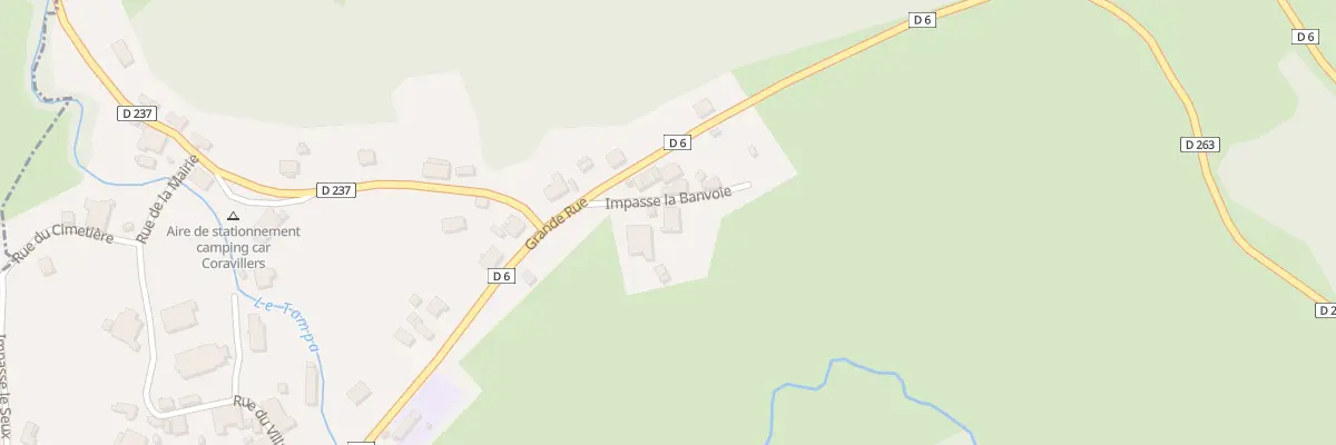 Plan du 4 Imp la Banvoie à Corravillers