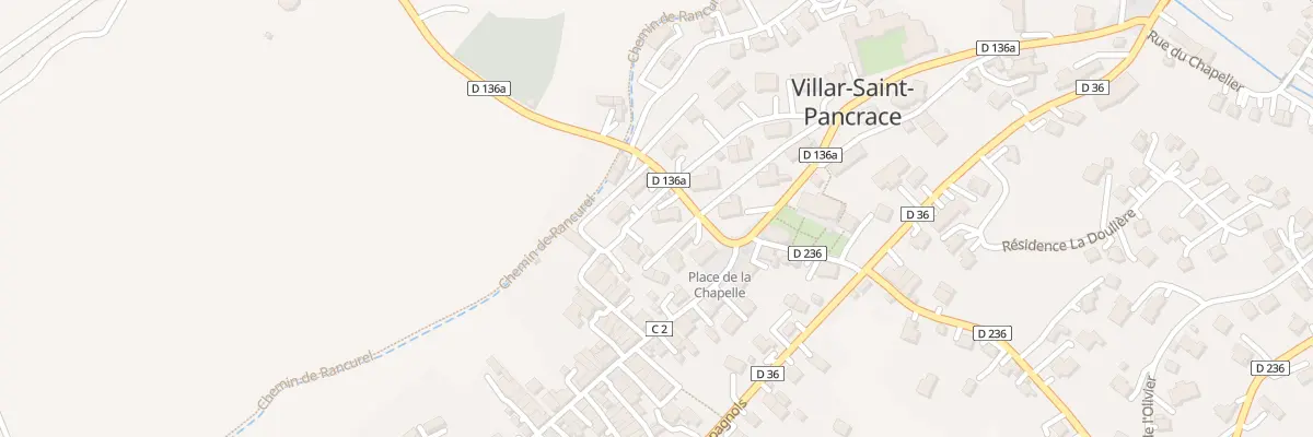 Plan du 5202 Le Chef Lieu à Villar-Saint-Pancrace