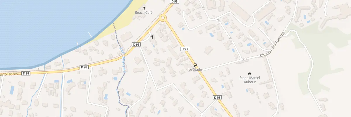 Plan du 9501 Res Les Tiva à Saint-Tropez