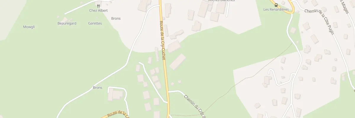 Plan du 2989 Rte de la Cry-Cuchet à Combloux